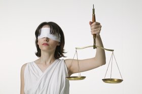 Sign Language Interpreter - Scales of Justice