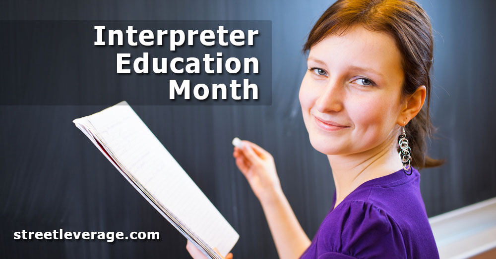 October is Sign Language Interpreter Education Month