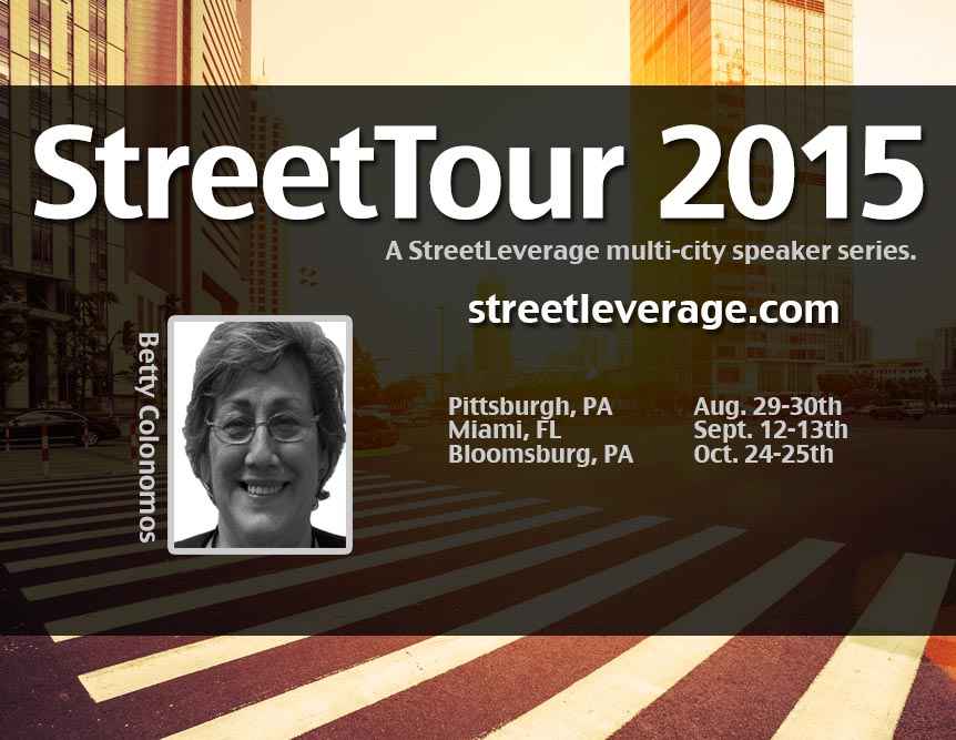 StreetTour 2015 with Betty Colonomos